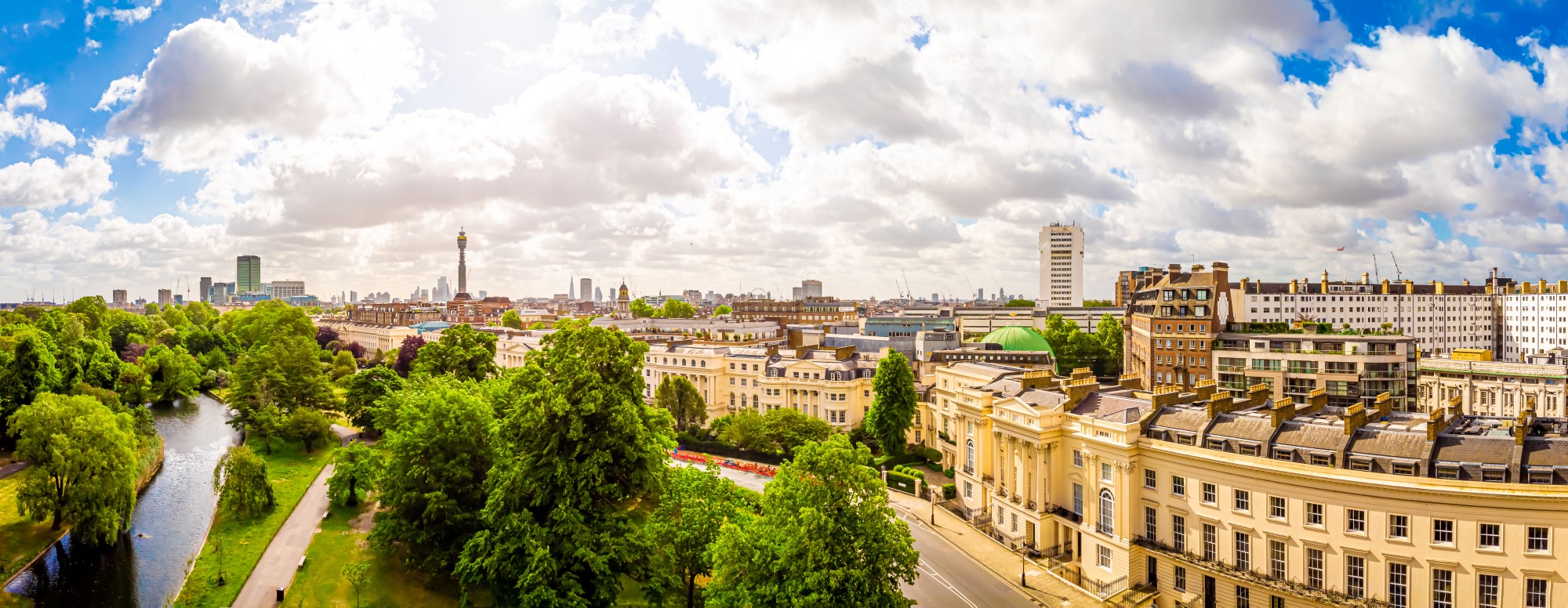 housing-market-uk-aerial-view-regents-park-london