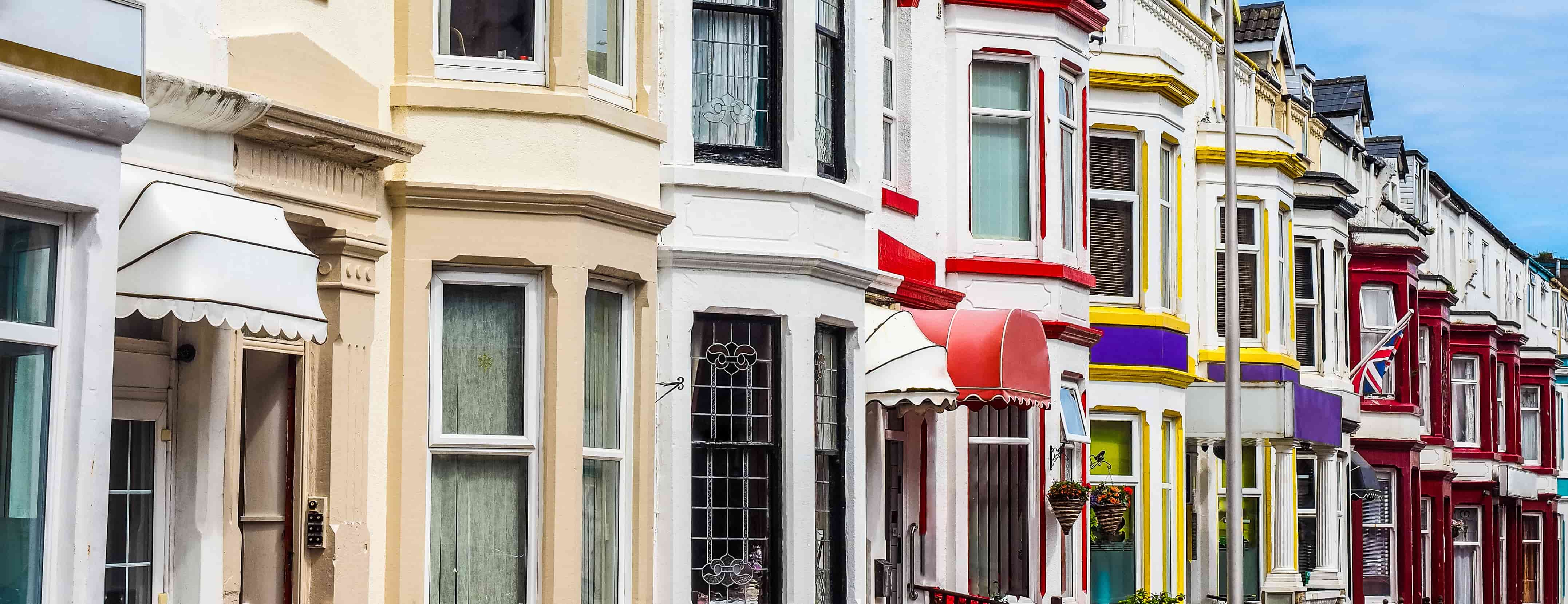 row of houses uk