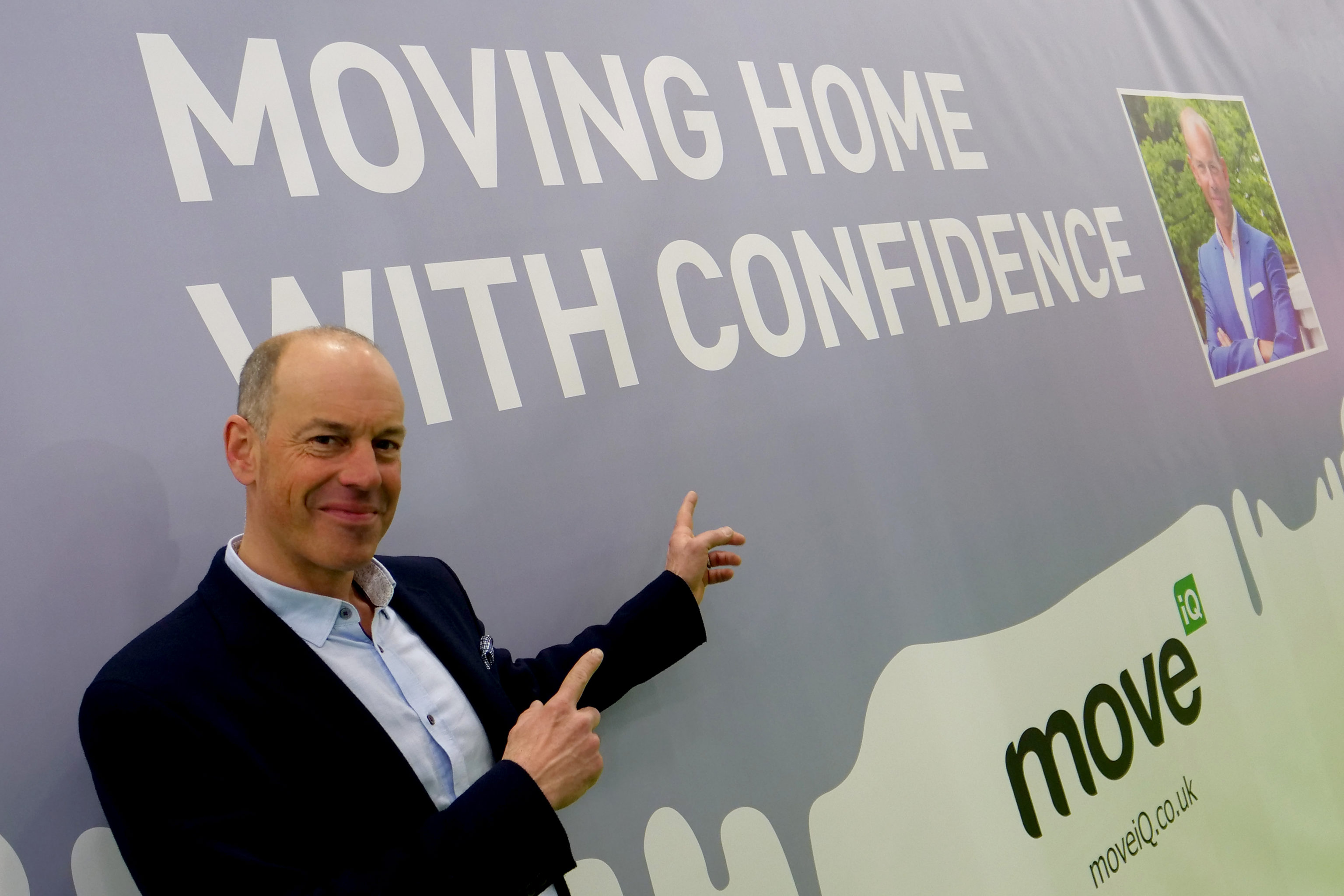 Move iQ's Phil Spencer at the Ideal Home Show Scotland Move iQ