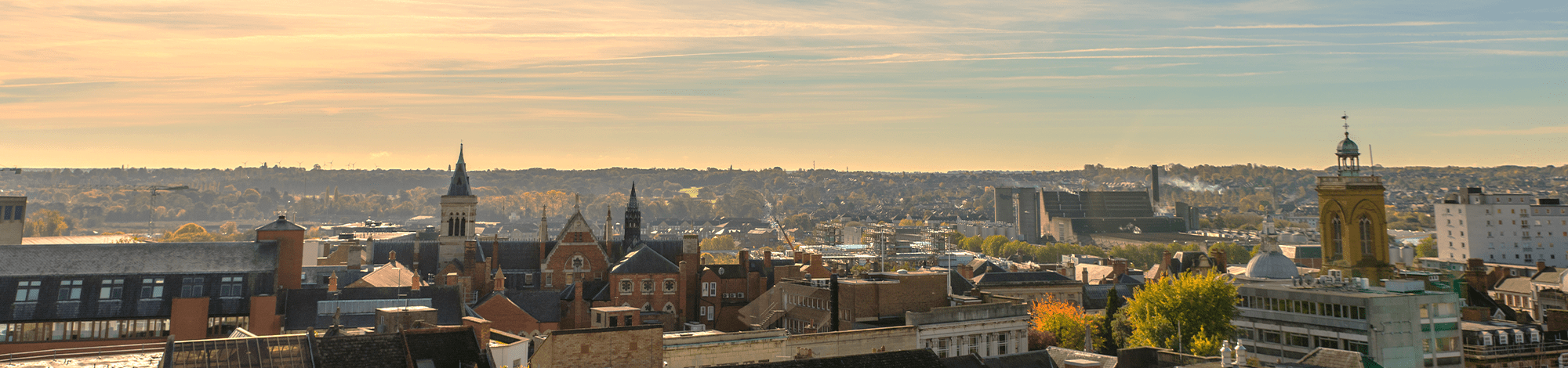 Northampton skyline