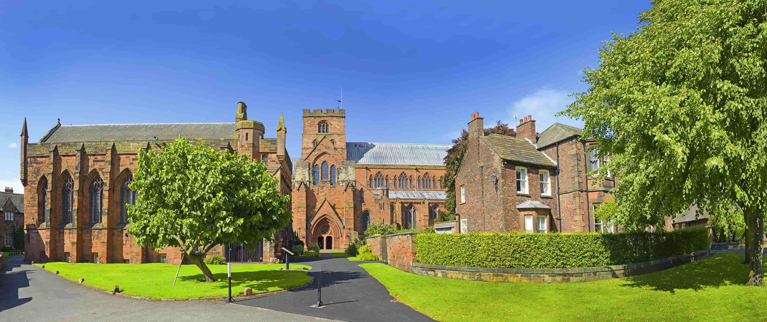 Historic Center of Carlisle in Cumbria