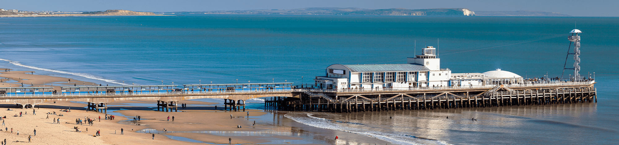 Coastal Bournemouth view