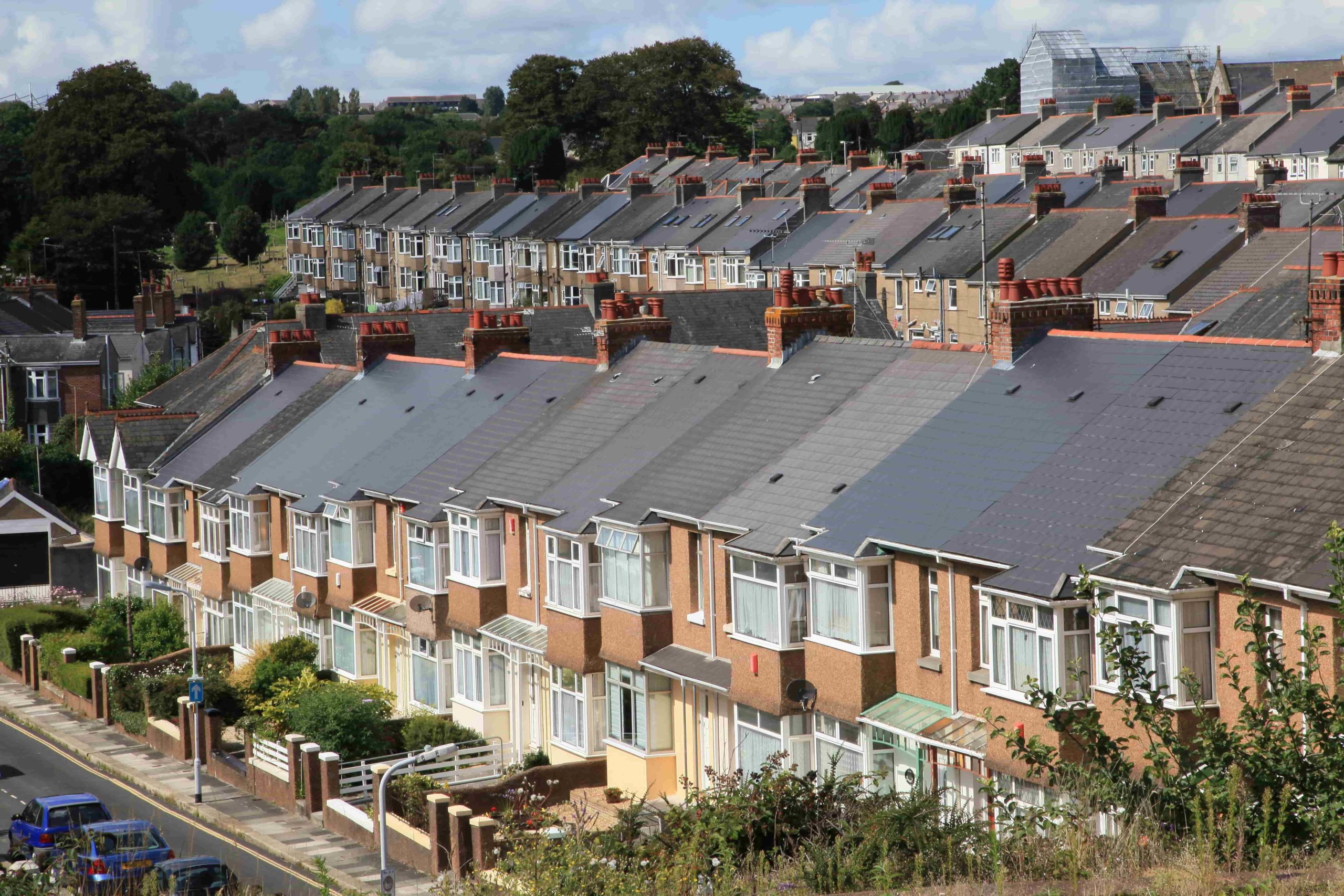 UK Southwest suburb townhouses