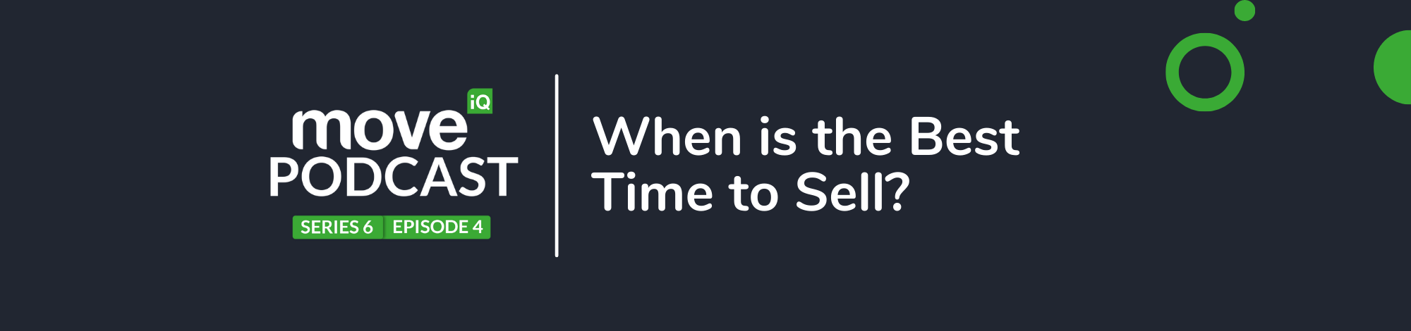 Banner: when is the best time to sell?