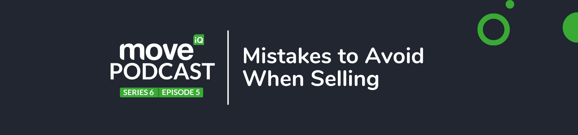 Banner: mistakes to avoid when selling your home