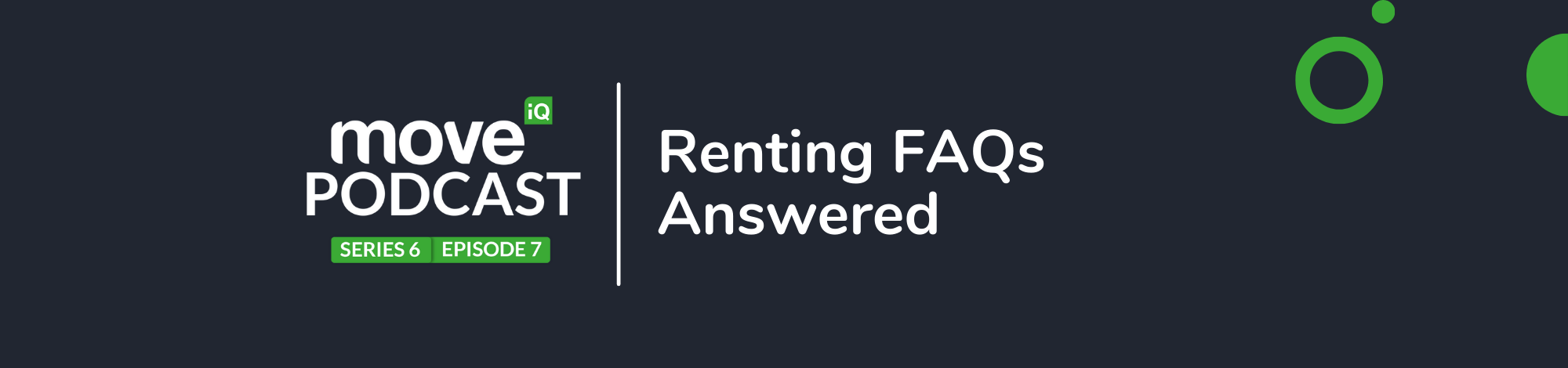 Banner: Renting FAQs