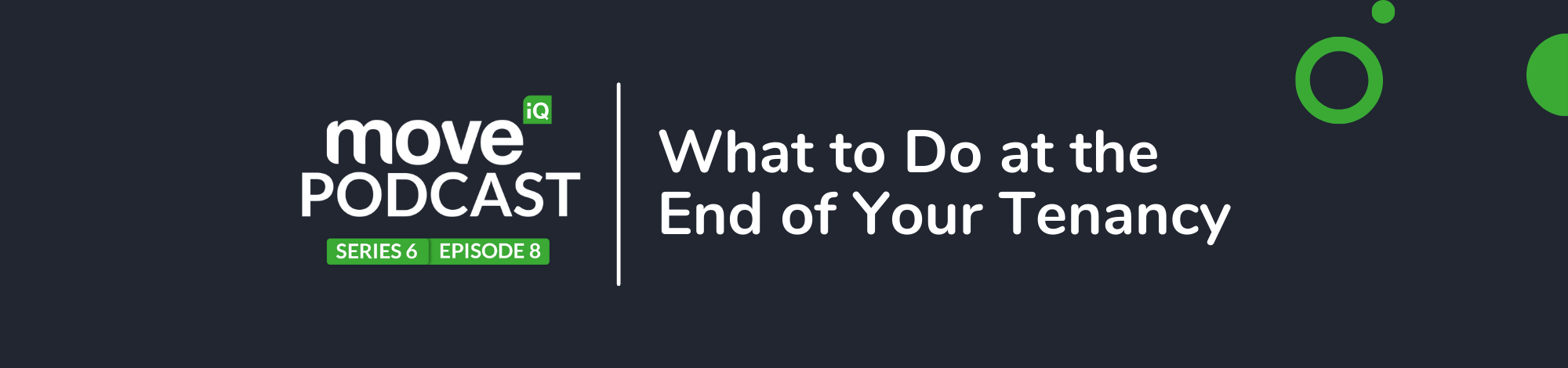 Banner: What to do at the end of your tenancy