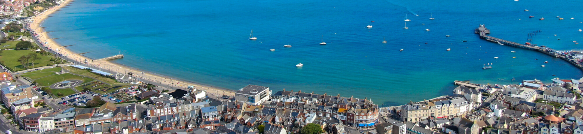 aerial-view-swanage-bay-dorset